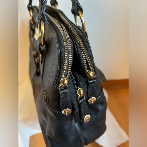 Modalu Pippa Satchel - Black Leather - Picture 6 of 9